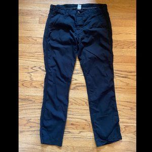 NSF Black Trousers With Piping Detail